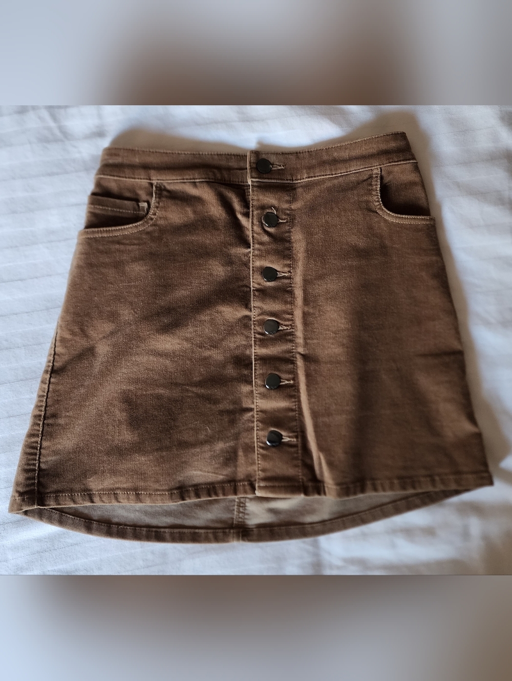 Express Brown Corduroy Mini Skirt Size 4